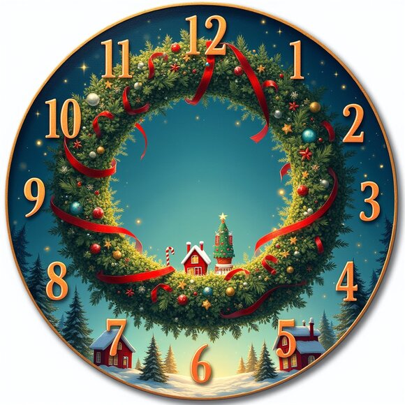 Other - 11.81 inches wall clock wide variety of styles and designs analog clock dial